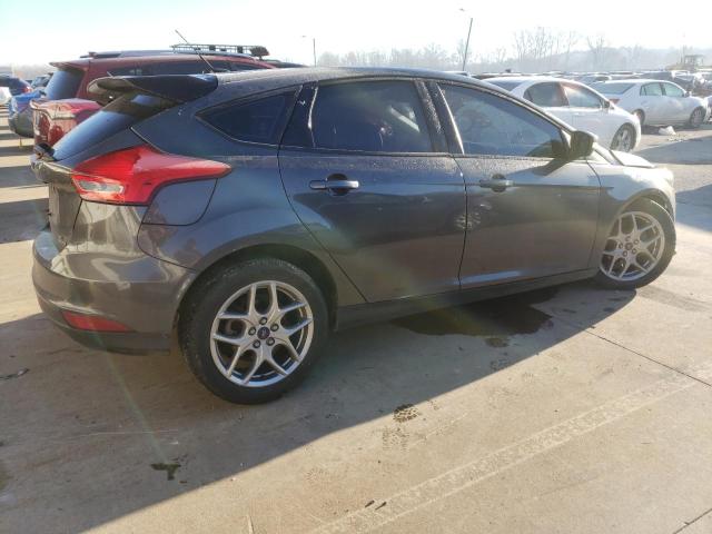 1FADP3K2XFL347250 - 2015 FORD FOCUS SE GRAY photo 3