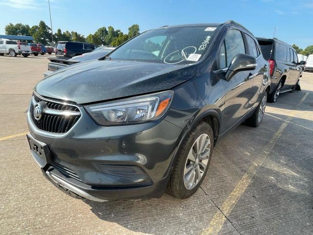 KL4CJASB1JB616580 - 2018 BUICK ENCORE PREFERRED GRAY photo 2