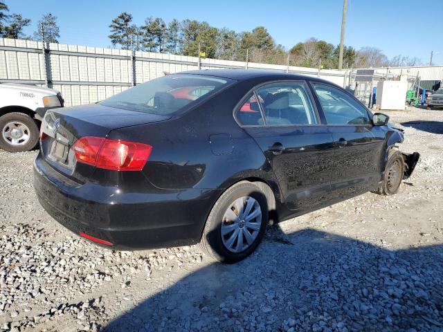 3VW2K7AJ5DM293719 - 2013 VOLKSWAGEN JETTA BASE BLACK photo 3