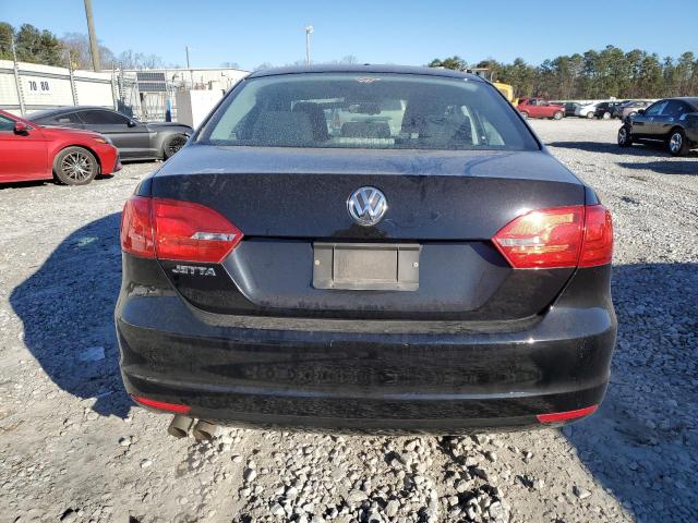 3VW2K7AJ5DM293719 - 2013 VOLKSWAGEN JETTA BASE BLACK photo 6