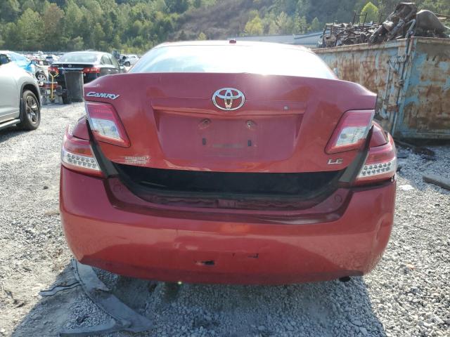 4T1BF3EK1BU660798 - 2011 TOYOTA CAMRY BASE 红色 照片 6
