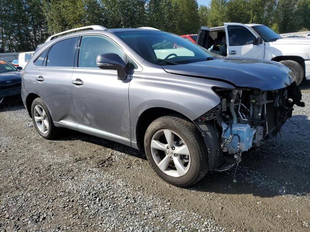 2T2BK1BA9FC337257 - 2015 LEXUS RX 350 BASE GRAY photo 4
