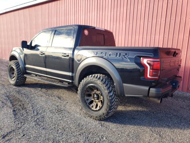 1FTFW1RG9JFA81206 - 2018 FORD F150 RAPTOR BLACK photo 2