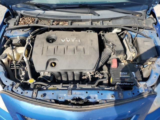 2T1BU4EE2AC320050 - 2010 TOYOTA COROLLA BASE ლურჯი ფოტო 11