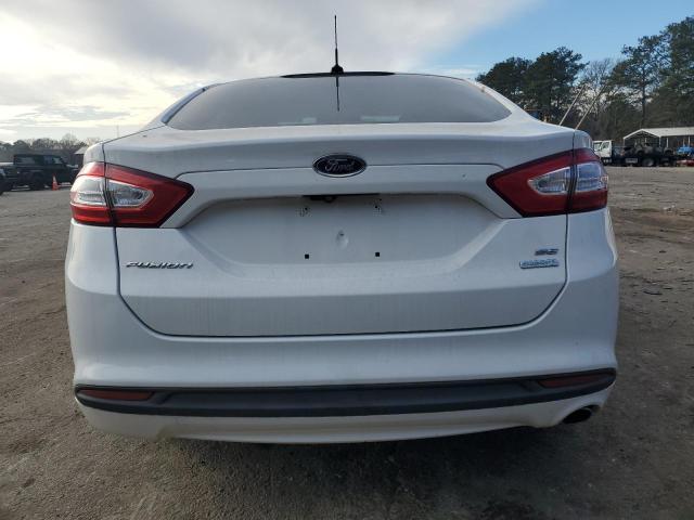 3FA6P0HD0ER315830 - 2014 FORD FUSION SE WHITE photo 6