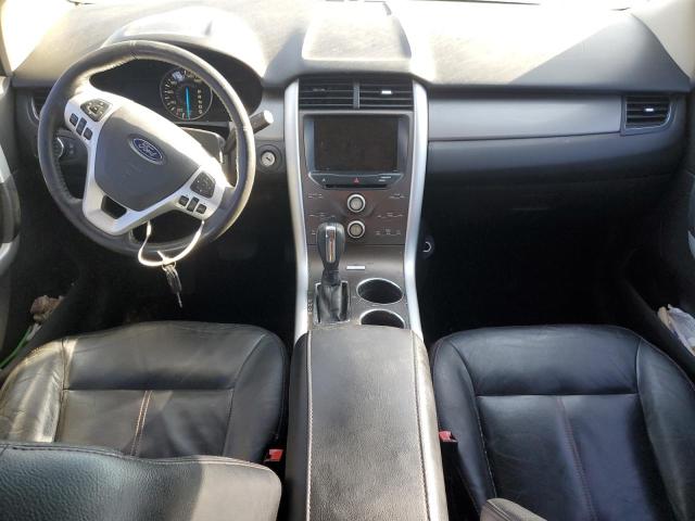 2FMDK4JC6DBE29896 - 2013 FORD EDGE SEL SILVER photo 8