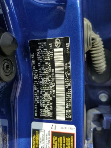 4T1BF1FK5FU933010 - 2015 TOYOTA CAMRY LE BLUE photo 12