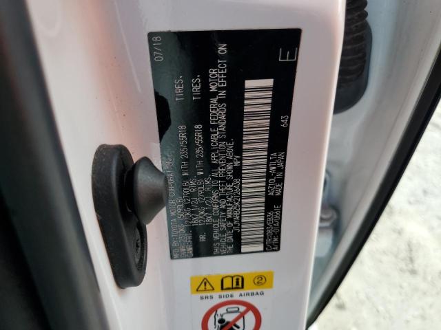 JTJYARBZ5K2126438 - 2019 LEXUS NX 300 BASE WHITE photo 13