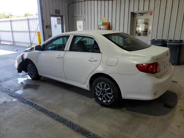 2T1BU40E89C123483 - 2009 TOYOTA COROLLA BASE WHITE photo 2