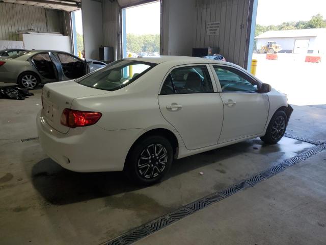 2T1BU40E89C123483 - 2009 TOYOTA COROLLA BASE WHITE photo 3