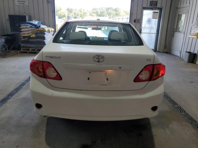2T1BU40E89C123483 - 2009 TOYOTA COROLLA BASE WHITE photo 6