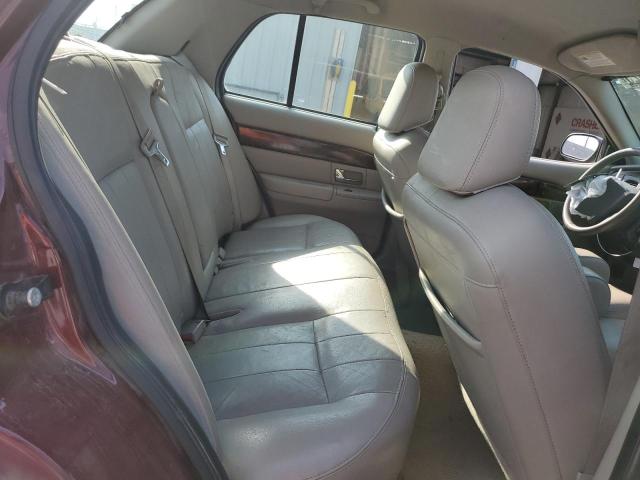 2MEFM75W06X631960 - 2006 MERCURY GRAND MARQUIS LS მუქწითელი ფოტო 10