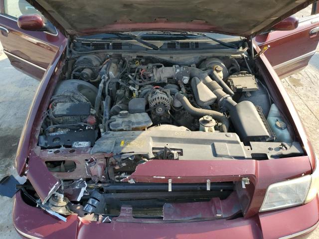 2MEFM75W06X631960 - 2006 MERCURY GRAND MARQUIS LS მუქწითელი ფოტო 11