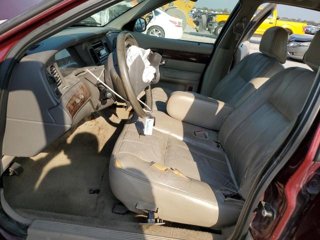 2MEFM75W06X631960 - 2006 MERCURY GRAND MARQUIS LS მუქწითელი ფოტო 7