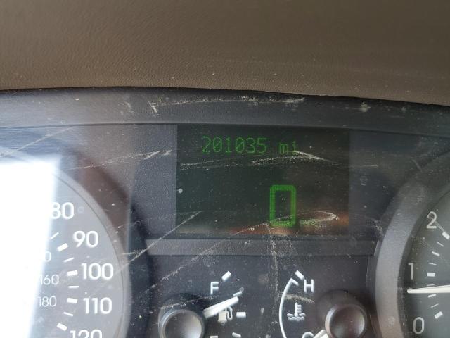 2MEFM75W06X631960 - 2006 MERCURY GRAND MARQUIS LS მუქწითელი ფოტო 9