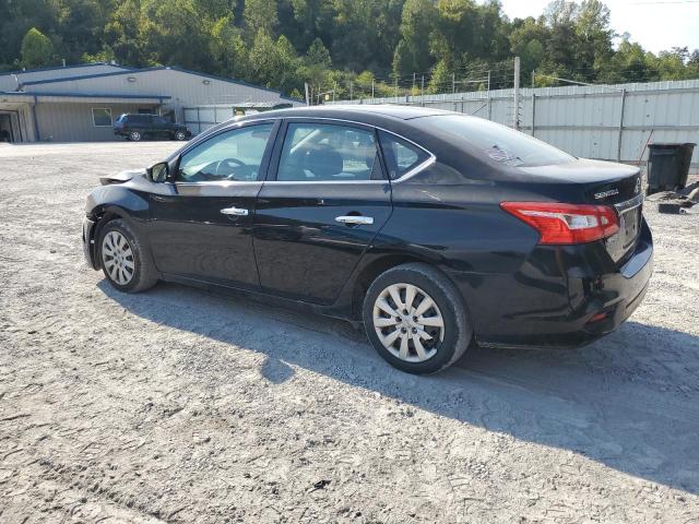 3N1AB7APXKY351206 - 2019 NISSAN SENTRA S BLACK photo 2