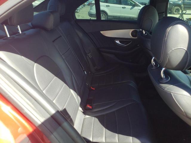 55SWF4JB3JU235235 - 2018 MERCEDES-BENZ C 300 წითელი ფოტო 10