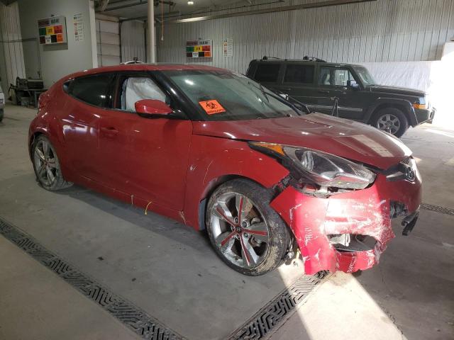 KMHTC6AD3HU323497 - 2017 HYUNDAI VELOSTER 红色 照片 4