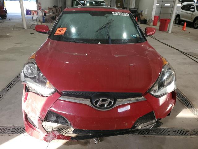 KMHTC6AD3HU323497 - 2017 HYUNDAI VELOSTER 红色 照片 5