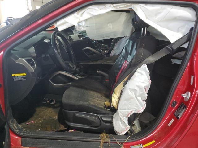 KMHTC6AD3HU323497 - 2017 HYUNDAI VELOSTER 红色 照片 7