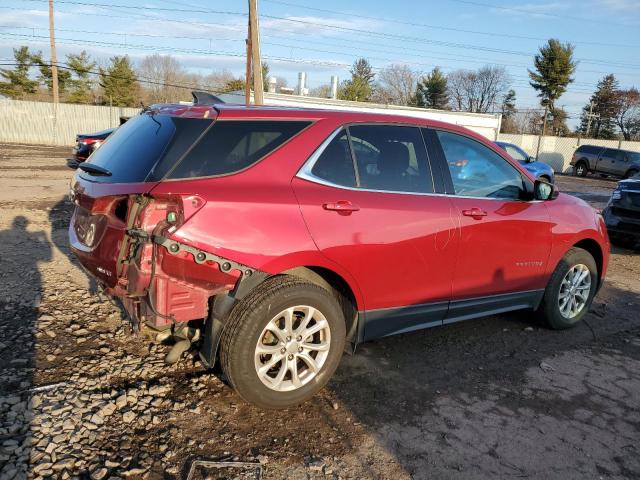 2GNAXSEV6J6164319 - 2018 CHEVROLET EQUINOX LT RED photo 3