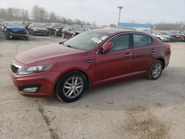 5XXGM4A74DG253736 - 2013 KIA OPTIMA LX BURGUNDY photo 1