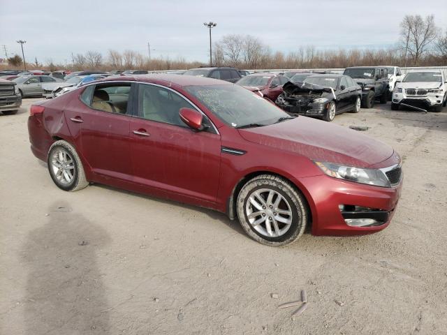 5XXGM4A74DG253736 - 2013 KIA OPTIMA LX BURGUNDY photo 4