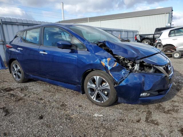 1N4AZ1CV6MC555357 - 2021 NISSAN LEAF SV BLUE photo 4