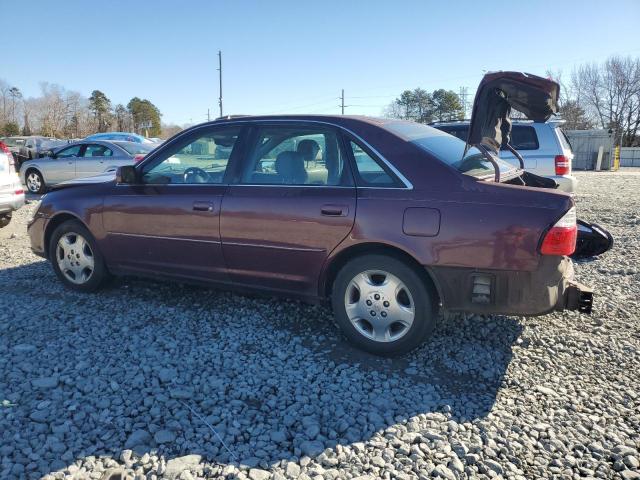 4T1BF28B54U386434 - 2004 TOYOTA AVALON XL BURGUNDY photo 2