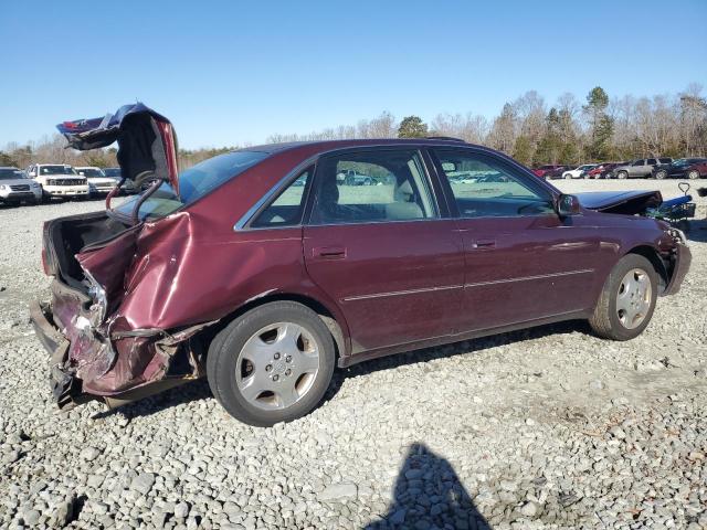 4T1BF28B54U386434 - 2004 TOYOTA AVALON XL BURGUNDY photo 3