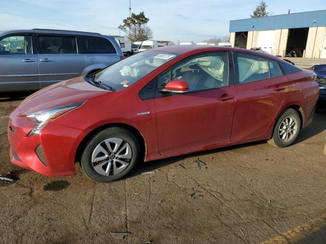 JTDKARFU6G3521866 - 2016 TOYOTA PRIUS RED photo 1