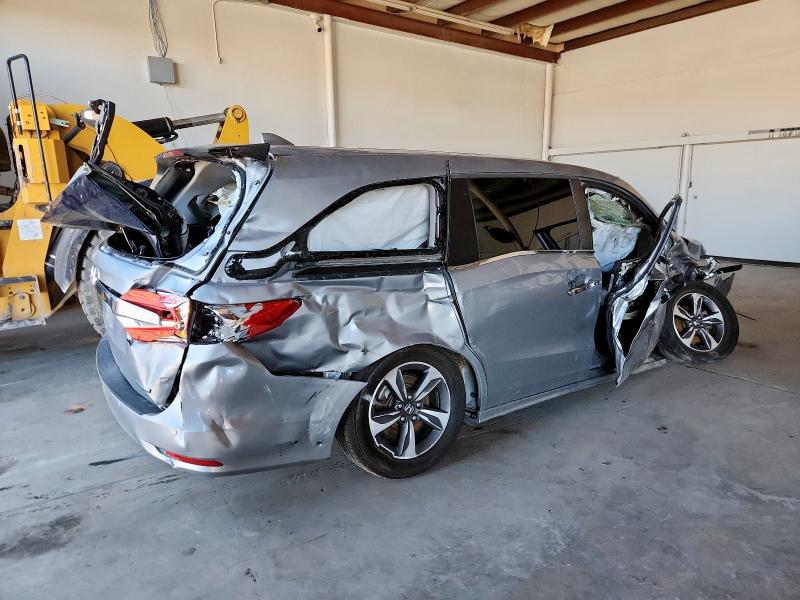 5FNRL6H86JB042493 - 2018 HONDA ODYSSEY TOURING Сұр фото 3