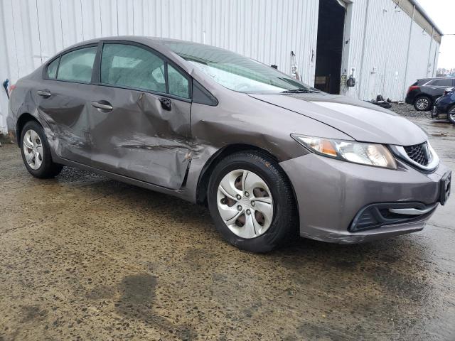 19XFB2F59DE257321 - 2013 HONDA CIVIC LX BROWN photo 4