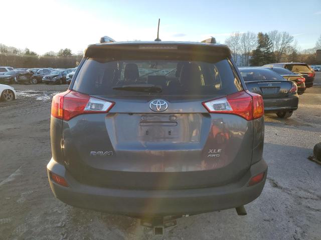 JTMRFREV1ED094761 - 2014 TOYOTA RAV4 XLE CHARCOAL photo 6