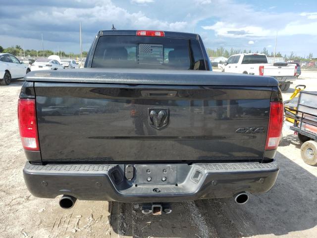 1C6RR7LT4JS156230 - 2018 RAM 1500 SLT BLACK photo 6