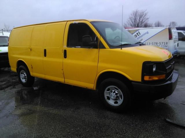 1GCWGFCF1F1211431 - 2015 CHEVROLET EXPRESS G2 YELLOW photo 4