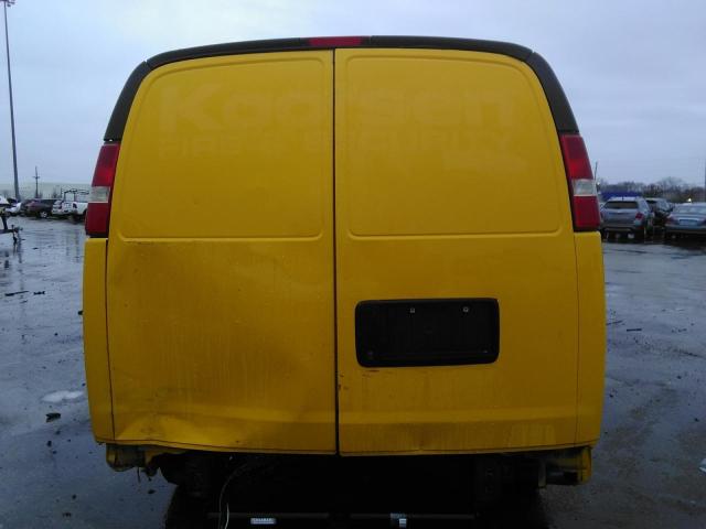 1GCWGFCF1F1211431 - 2015 CHEVROLET EXPRESS G2 YELLOW photo 6