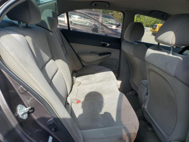 2HGFA1F5XBH519833 - 2011 HONDA CIVIC LX GRAY photo 10