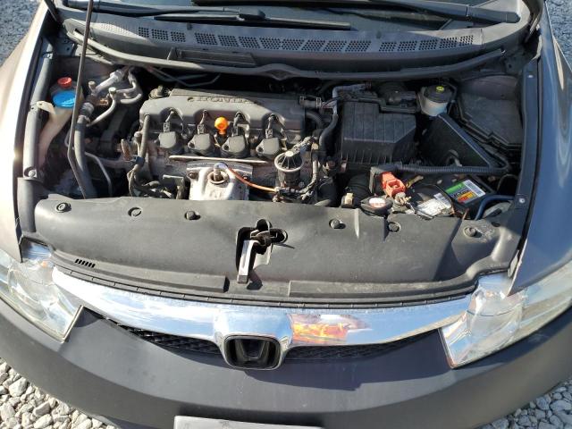 2HGFA1F5XBH519833 - 2011 HONDA CIVIC LX GRAY photo 11