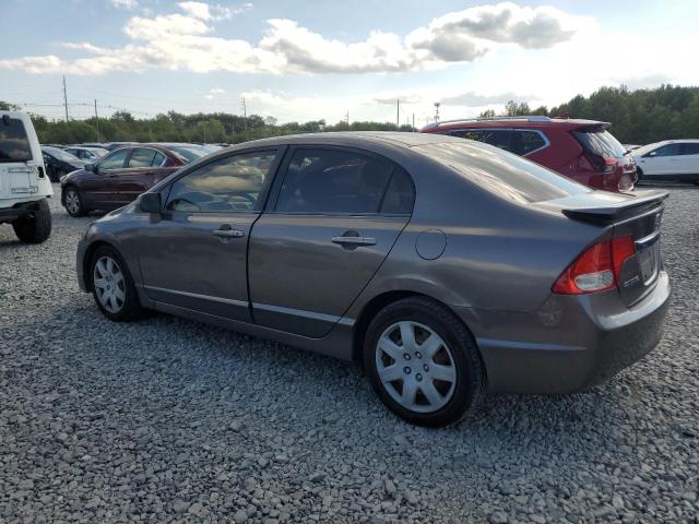2HGFA1F5XBH519833 - 2011 HONDA CIVIC LX GRAY photo 2