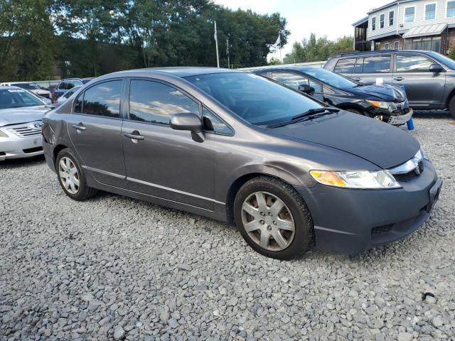 2HGFA1F5XBH519833 - 2011 HONDA CIVIC LX GRAY photo 4