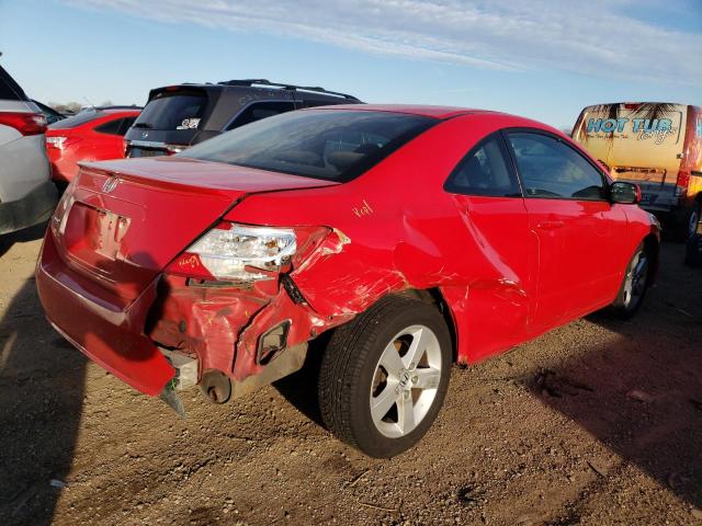 2HGFG12826H582784 - 2006 HONDA CIVIC EX RED photo 3