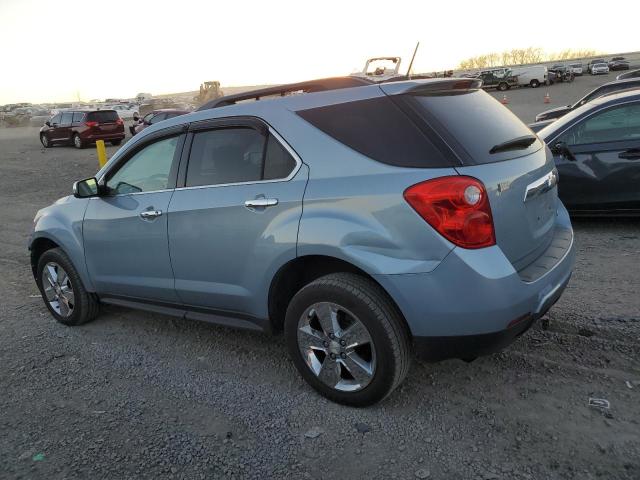 2GNALBEK9F6228037 - 2015 CHEVROLET EQUINOX LT BLUE photo 2