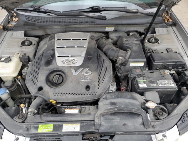 5NPEU46F06H038739 - 2006 HYUNDAI SONATA GLS SILVER photo 11