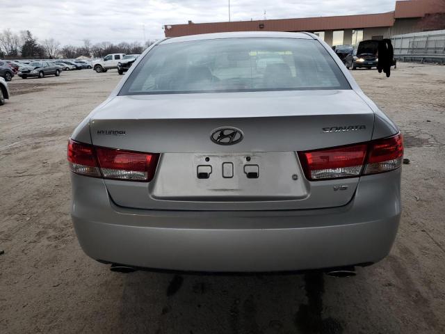 5NPEU46F06H038739 - 2006 HYUNDAI SONATA GLS SILVER photo 6