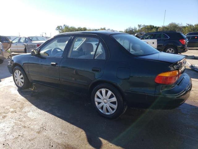 1Y1SK5288XZ413000 - 1999 CHEVROLET GEO PRIZM BASE GREEN photo 2