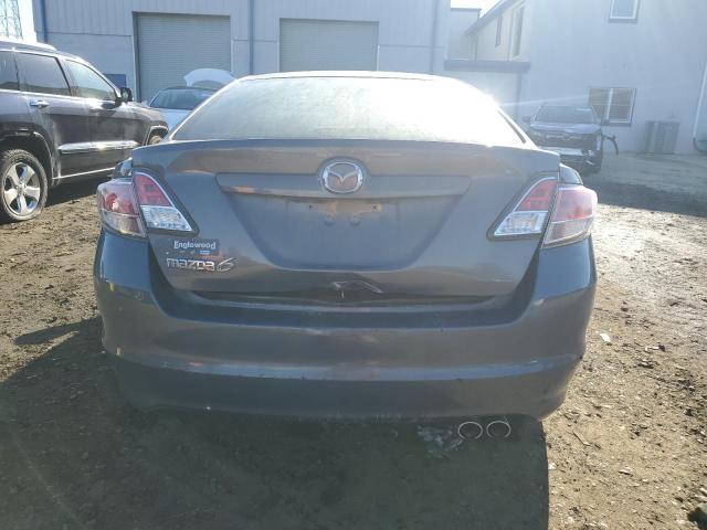 1YVHZ8CH7A5M41583 - 2010 MAZDA 6 I GRAY photo 6