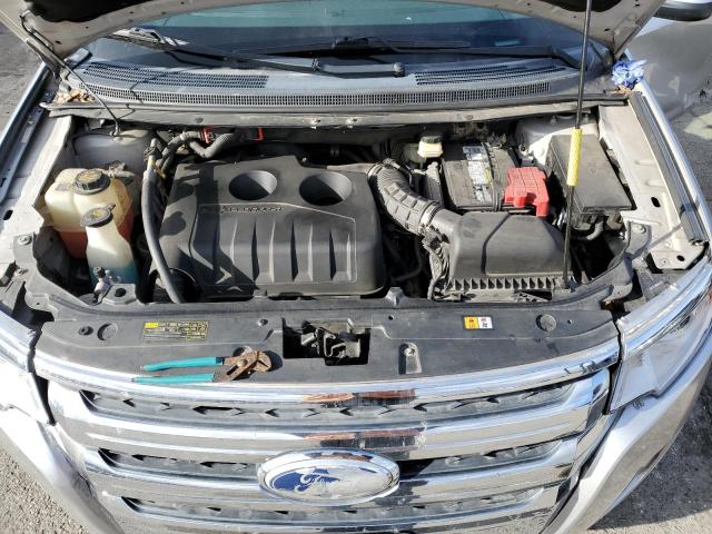 2FMDK3J97DBC56792 - 2013 FORD EDGE SEL SILVER photo 12