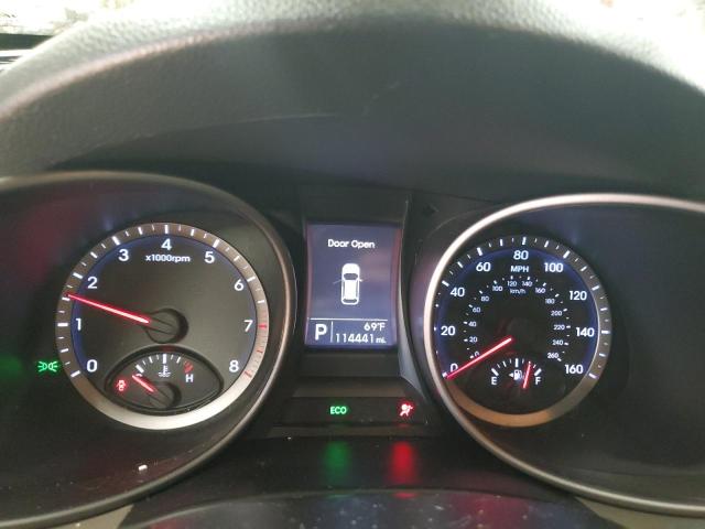 5XYZU3LB6FG303569 - 2015 HYUNDAI SANTA FE SPORT SILVER photo 9