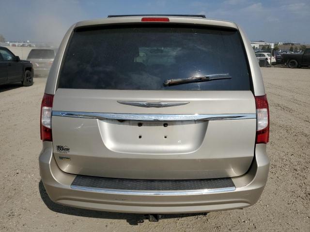 2C4RC1BG1DR784473 - 2013 CHRYSLER TOWN & COU TOURING Ոսկեգույն լուսանկար 6